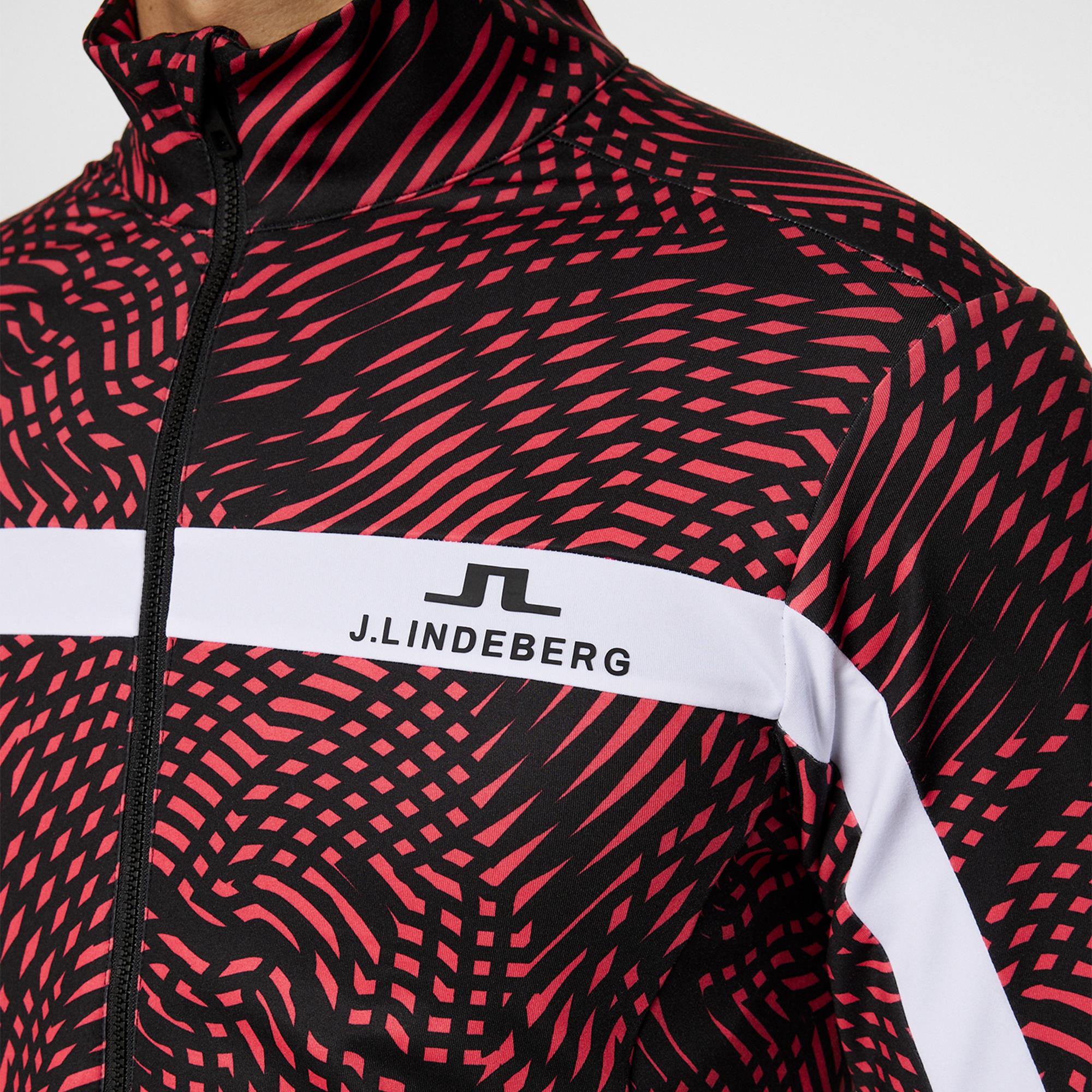 J Lindeberg Masters Jarvis Tour Mens Golf Mid Layer Masters 25 Pink